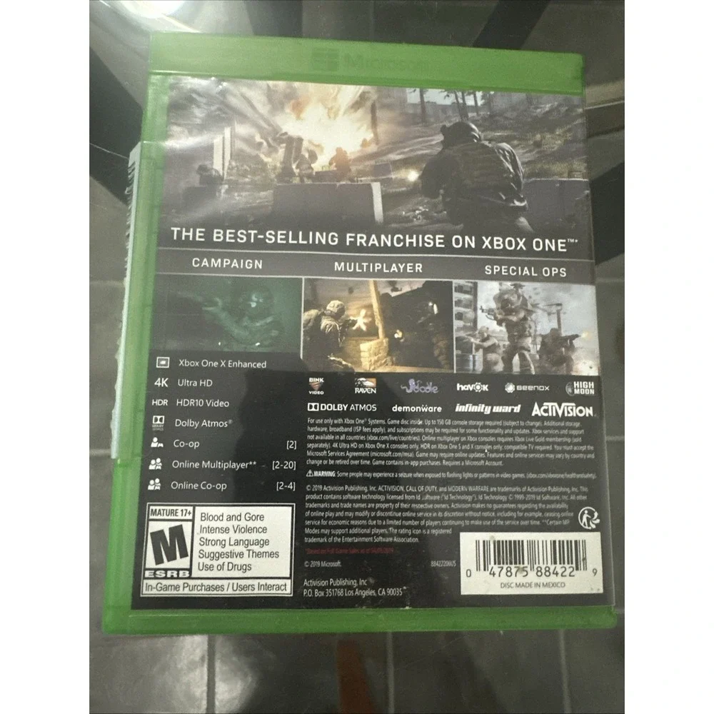 Call‎ of Duty: Modern Warfare - Microsoft Xbox One
